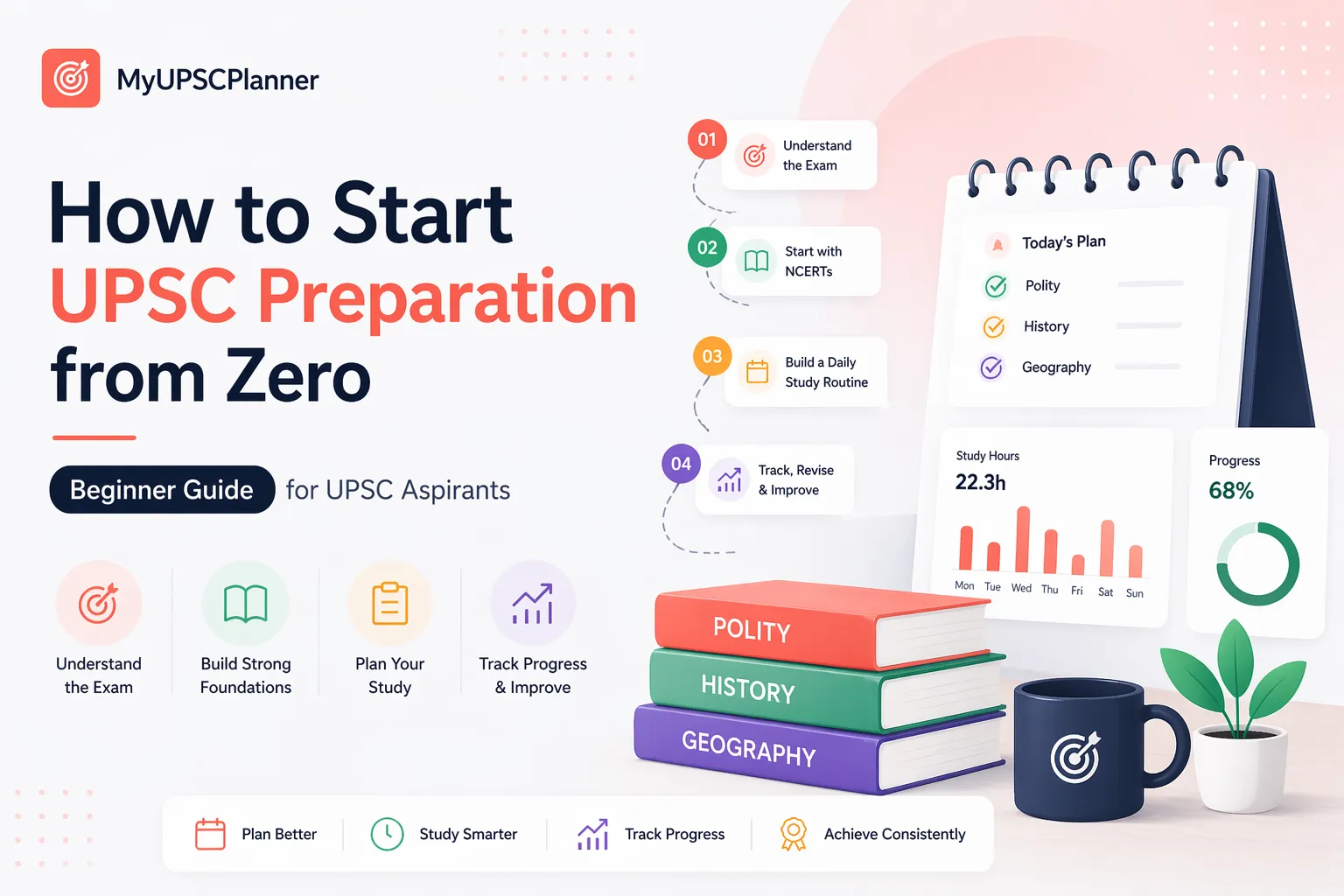 How to Start UPSC Preparation from Zero (Beginner Guide)...